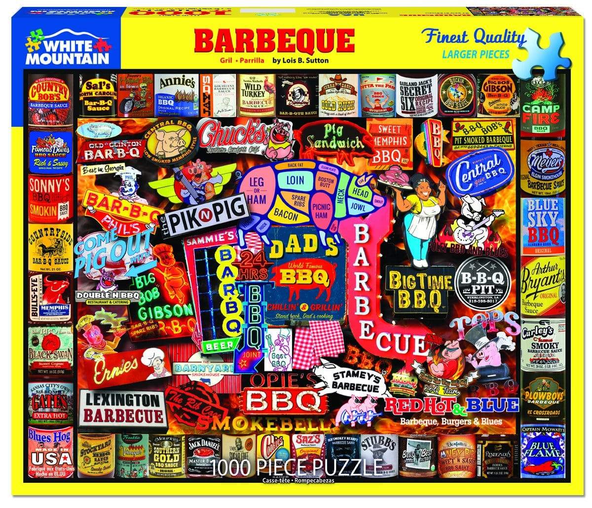 Kitchen & Company Puzzle Puzzle 1,000 piece "Barbecue"