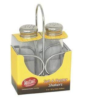 Salt & Pepper 3oz. Shaker with Caddy