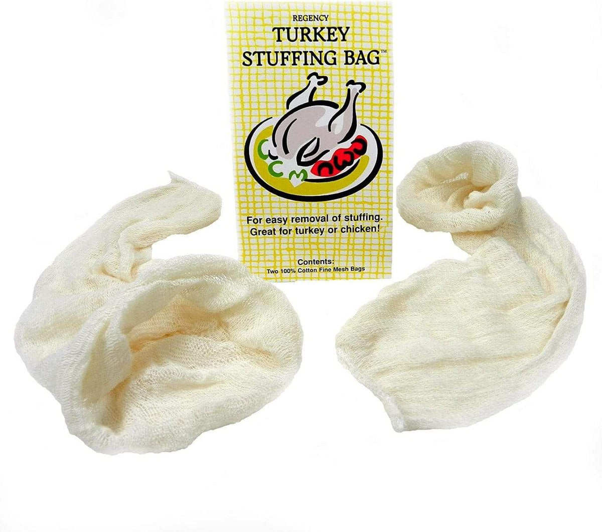 Kitchen &amp; Company Meat &amp; Poultry Tools Set of 2 Regency Turkey Stuffing Bags