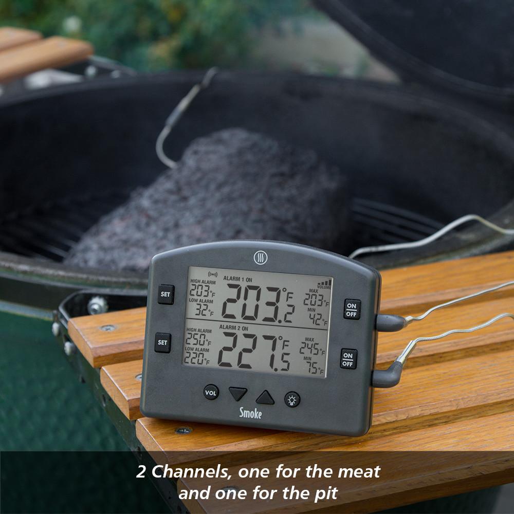 Thermometer Thermoworks Smoke Dual-Channel Thermometer - Charcoal