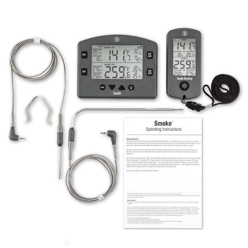 Thermometer Thermoworks Smoke Dual-Channel Thermometer - Charcoal