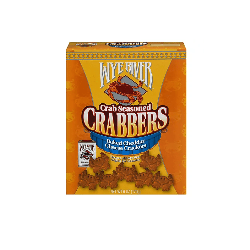 Kitchen & Company Wye River Crab Seasoned Baked Cheddar Cheese Crackers 6 oz