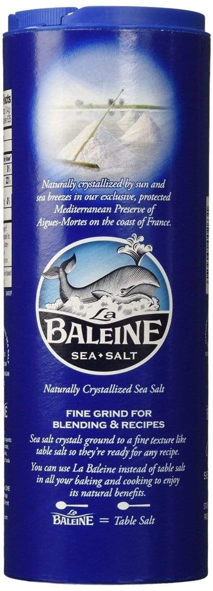 La Baleine Spices &amp; Seasonings La Baleine Fine Sea Salt, 26.5 oz