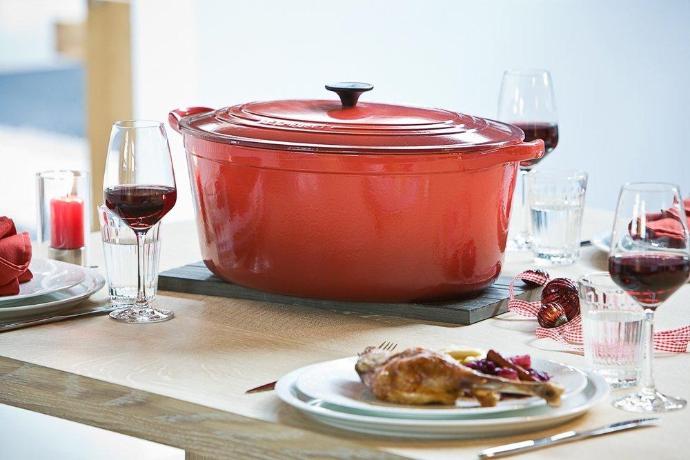 Le Creuset Pot Le Creuset 15 1/2 Qt Goose Pot - Cherry Red