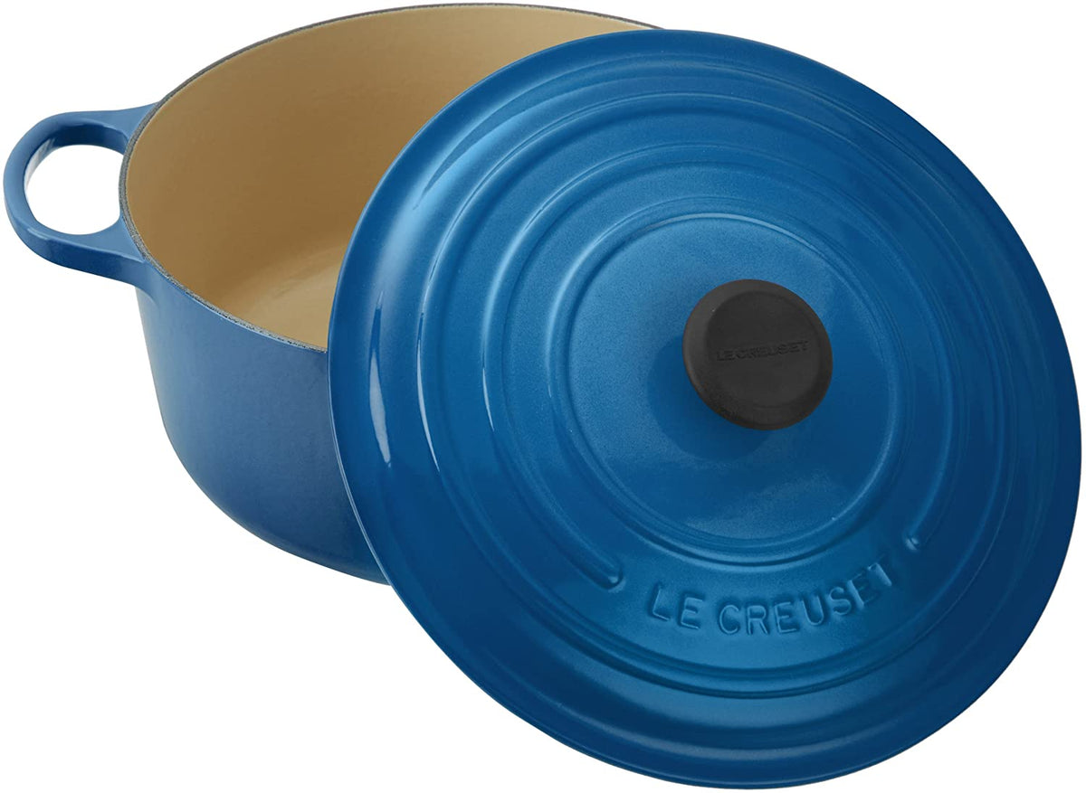 Le Creuset 7 1/4 Qt Round Dutch Oven - Marseille Blue