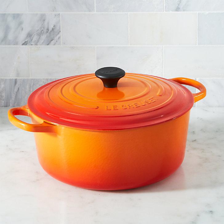 Le Creuset Dutch Oven Le Creuset 9 Qt Round Dutch Oven - Flame