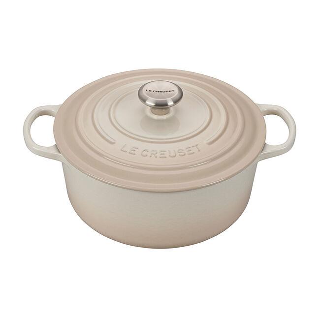 Le Creuset Dutch Ovens &amp; Braisers Le Creuset Round Dutch Oven 5.5 qt - Meringue