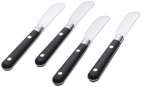 Le Prix Stainless Steel Butter Spreader, Black
