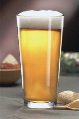 Libbey Beer Glass Libbey Pub Glass 16 oz Heat Treated