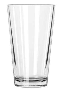 Libbey Beer Glass Libbey Pub Glass 16 oz Heat Treated