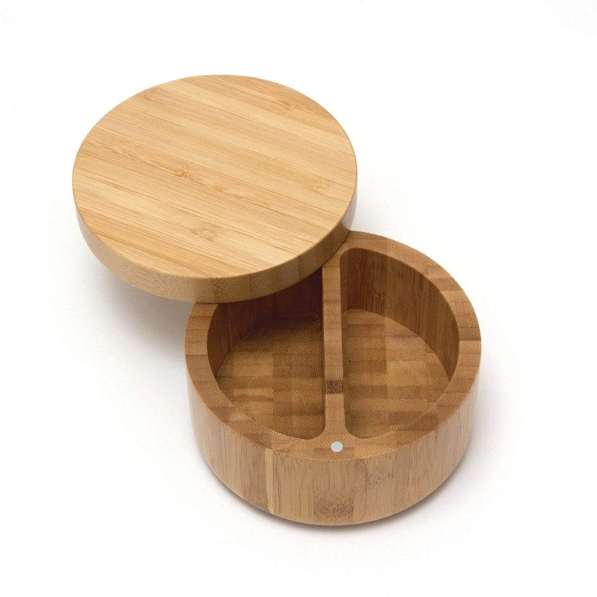Lipper Bamboo Divided Salt Box