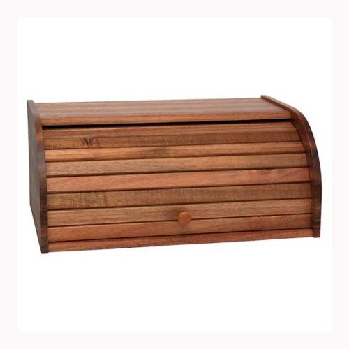 Lipper International Acacia Bread Box
