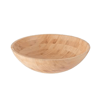 Lipper International Bamboo 14in Salad Bowl