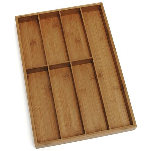 Lipper International Bamboo Flatware Organizer