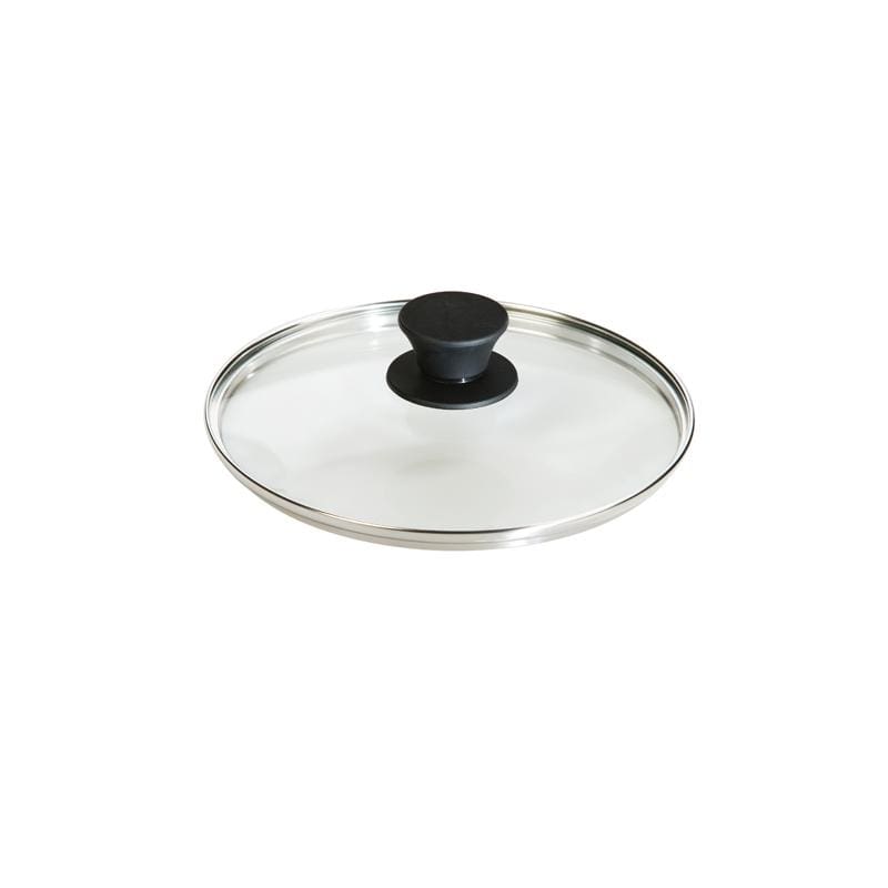 Lodge 8in Glass Lid with Silicone Handle