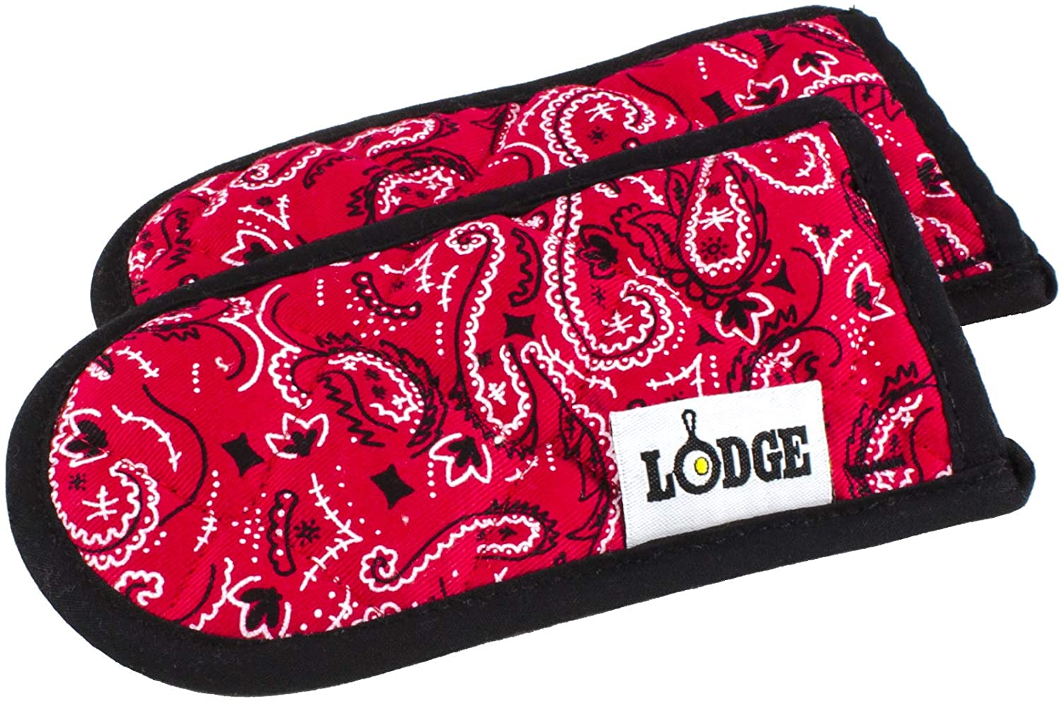 Cast Iron Cookware Lodge Bandana Hot Handles (Set of 2)