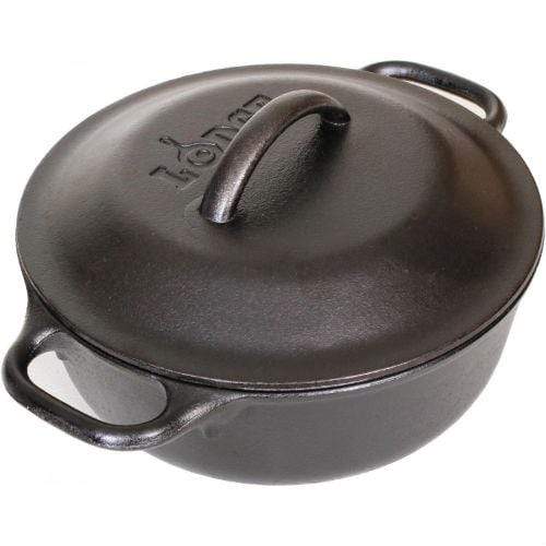 Lodge Pot Lodge Pro Logic Cast Iron 2 qt Serving Pot