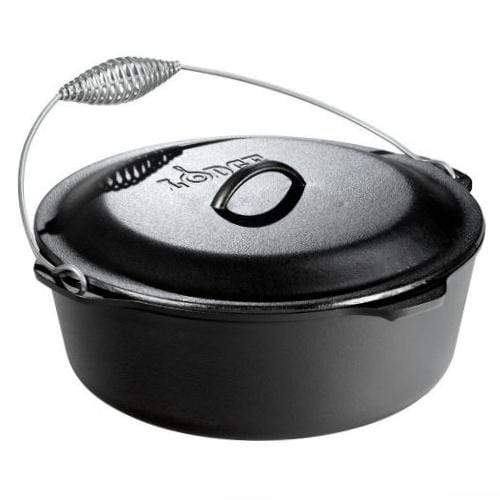 Cast Iron Cookware Lodge Pro Logic Cast Iron 9 qt Dutch Oven