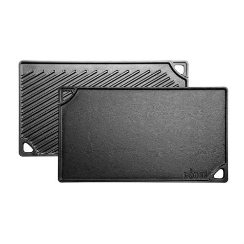 Lodge Cast Iron Cookware Lodge Pro Logic Cast Iron Double Play Grill Griddle