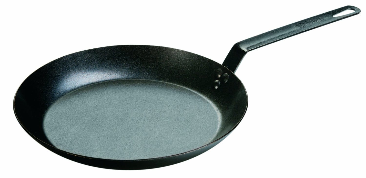 Lodge Cast Iron Cookware Lodge Seasoned Carbon Steel 10" Skillet