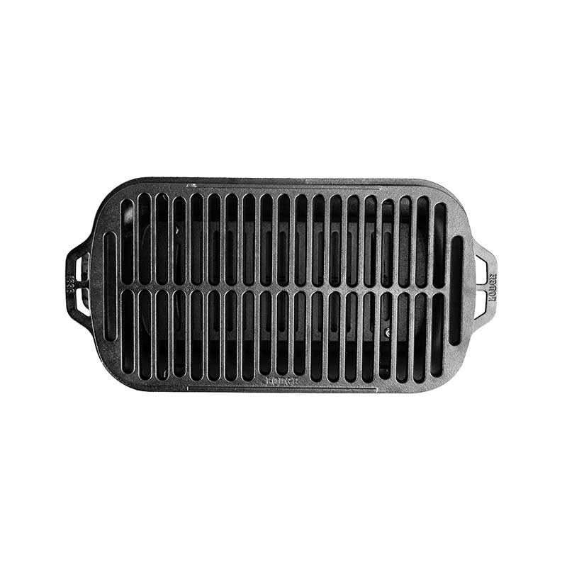 Lodge Sportsman’s Pro Cast Iron Grill