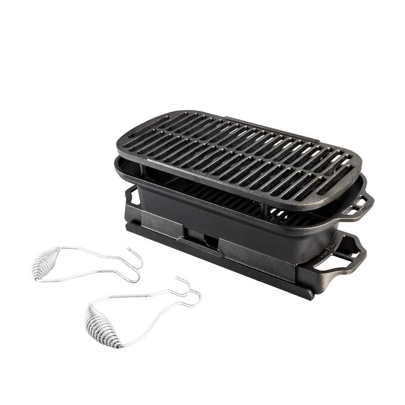 Lodge Sportsman’s Pro Cast Iron Grill
