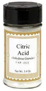 LorAnn Oils Citric Acid (Anhydrous Granular), 3.4 oz