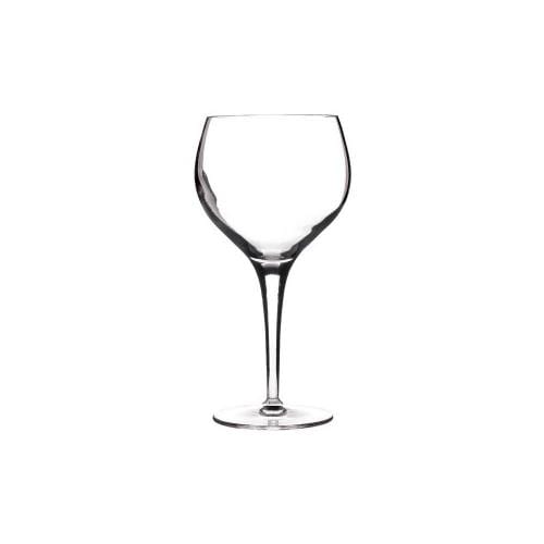 Cresendo Burgundy Stemmed Wine Glasses - Italian Made (Set of 4)