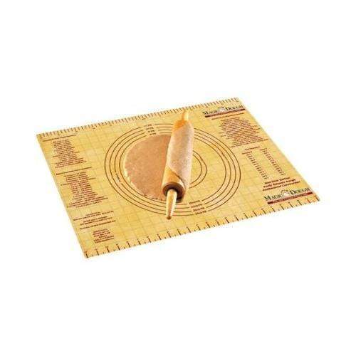 Silicone dough mat baking mat 40 × 30cm with rolling pin dough
