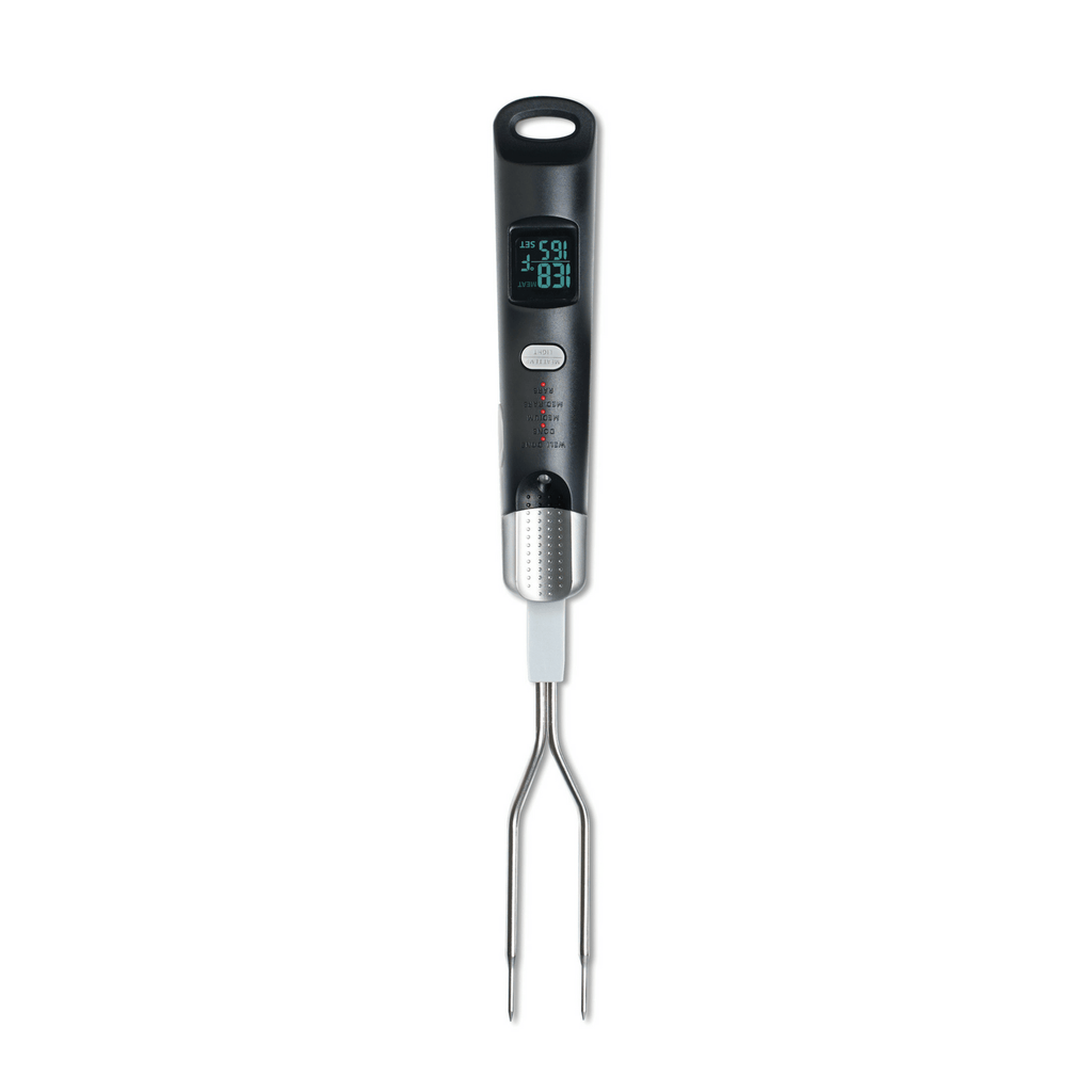 OOKWE Meat Thermometer Fork with Thermometer Digital Cooking Fork Instant  Read Thermometer Fork Kitchen Grilling Smoker 