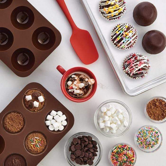 Mrs. Anderson&#39;s Molds &amp; Specialty Bakeware Mrs. Anderson&#39;s Hot Cocoa Bomb Molds Set of 2