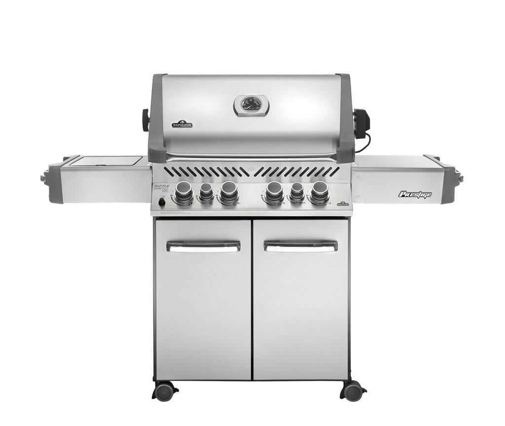 Napolean Grills Napoleon Prestige 500 Stainless Steel Grill with Infrared Rear and Side Burners