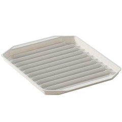 NORDIC WARE Microwave Bacon Rack, Compact Grill Pan Tray Defroster
