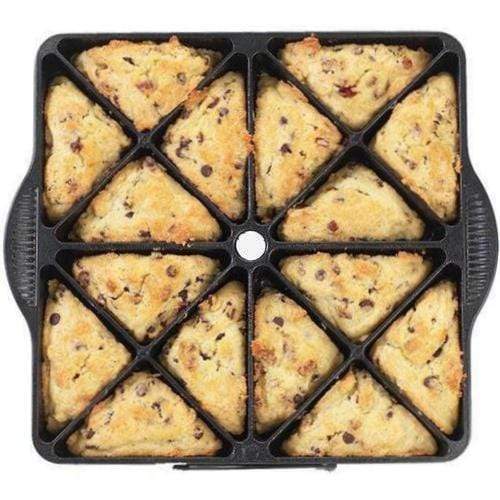 Moule à Mini Scones écossais Nordic Ware - En Fonte D'aluminium - Pour Des Pâtisseries Galbées Et Détaillées