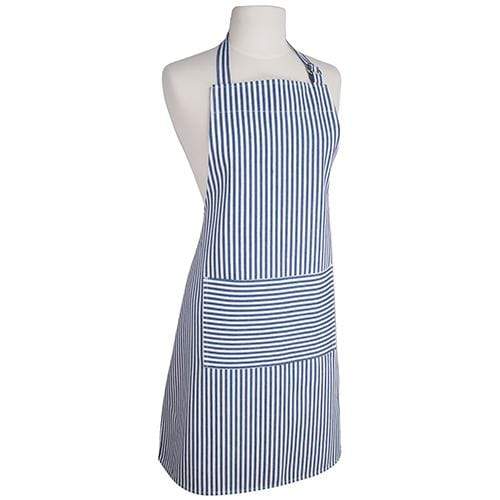 Now Designs Pinstripe Apron - Blue