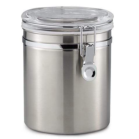 OGGI 52 oz Brushed Stainless Steel Canister - Kitchen & Company