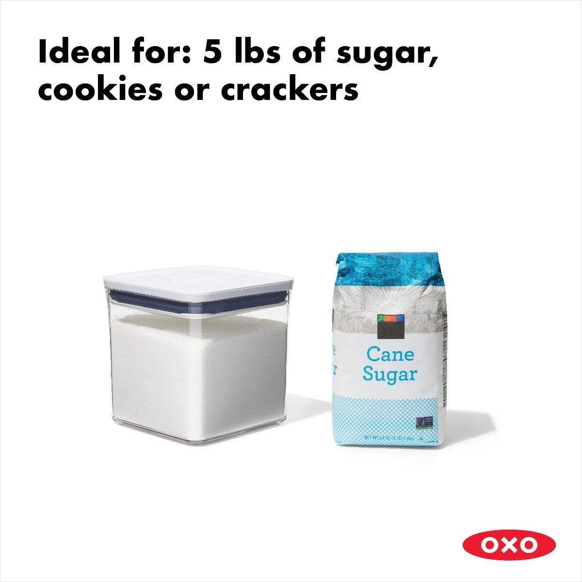 OXO Canisters OXO 2.8 Qt POP Square Canister