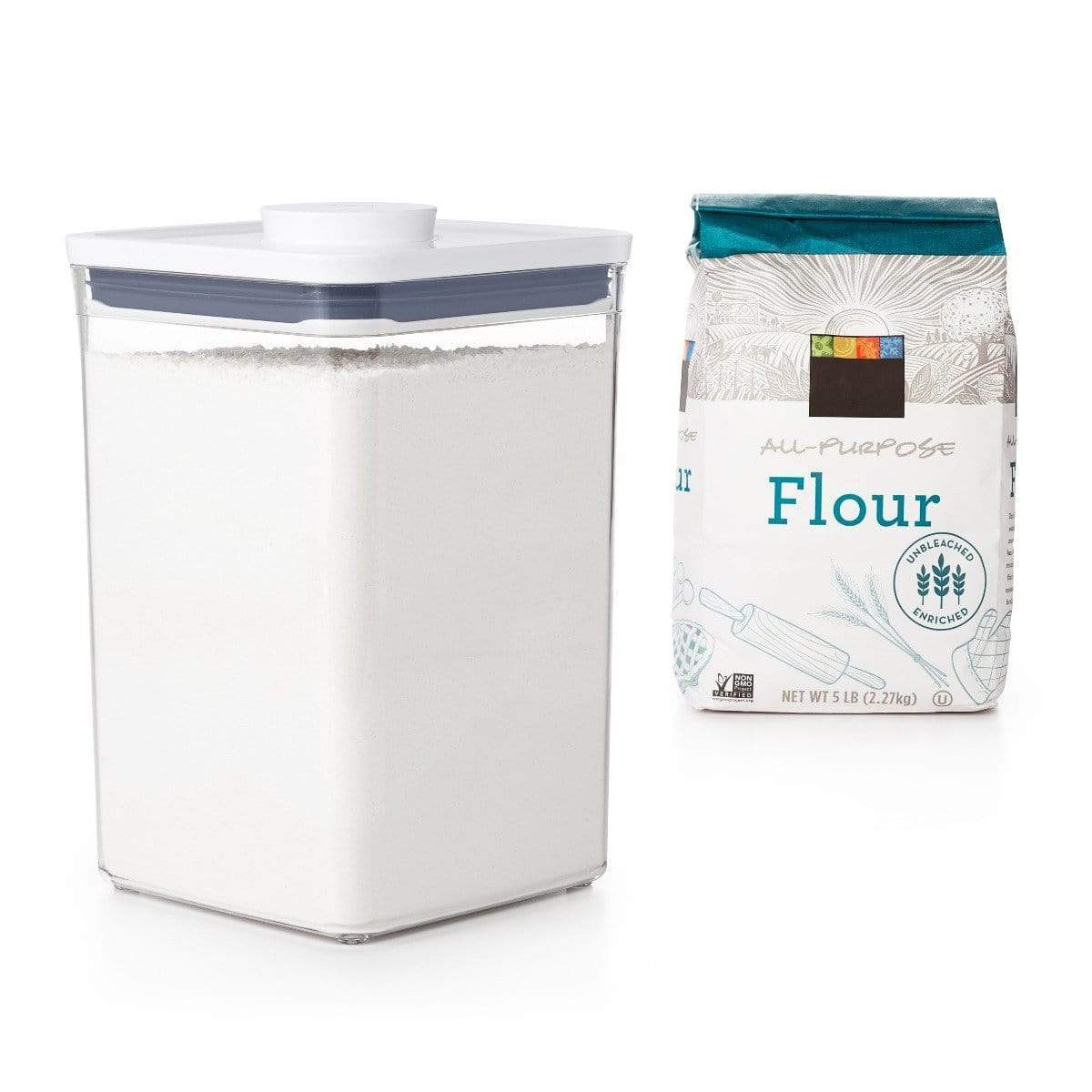OXO 4.4 Qt POP Square Canister