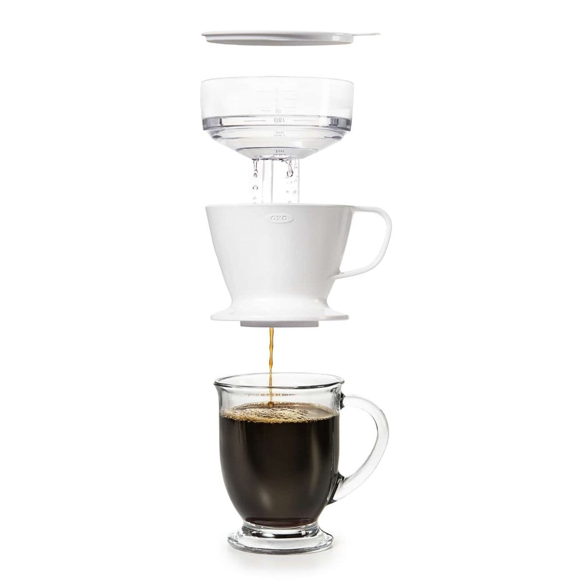 OXO Good Grip Pour-Over Coffee Maker with Water Tank