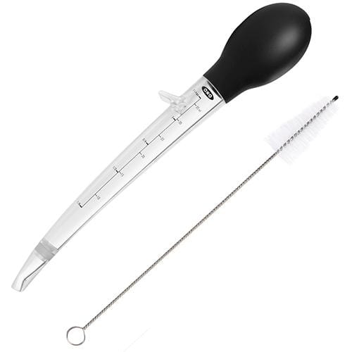 OXO Meat &amp; Poultry Tools OXO Good Grips Angled Poultry Baster with Cleaning Brush