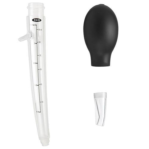 Meat & Poultry Tools OXO Good Grips Angled Poultry Baster with Cleaning Brush