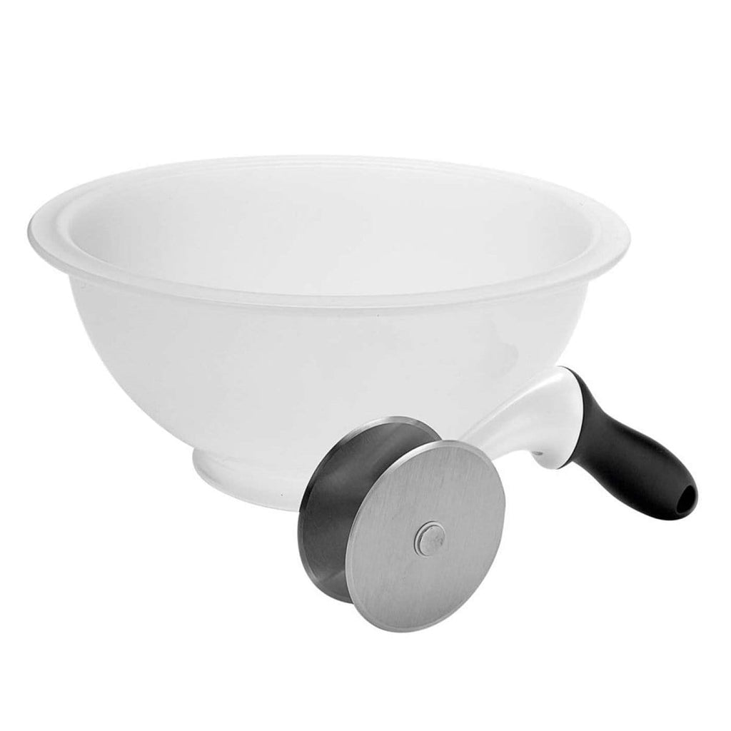 OXO 6.2 qt Glass Salad Spinner - Kitchen & Company