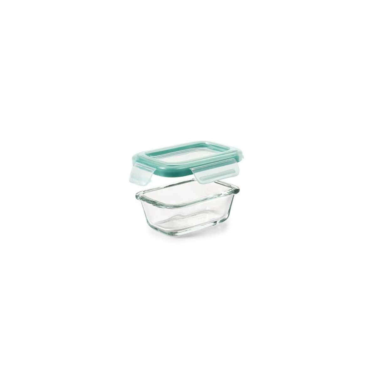 OXO 1.6 Cup SNAP Glass Rectangle Container