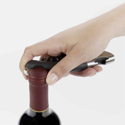 OXO Wine Tools OXO SteeL® Double Lever Waiter&#39;s Corkscrew