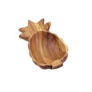Pacific Merchants Bowls Pacific Merchants 10&quot; x 4.5&quot; Acacia Wood Pineapple Bowl