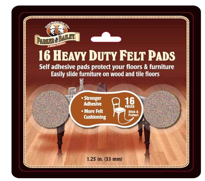 Parker & Bailey Heavy Duty Felt Furniture Pads - 16 Ct.