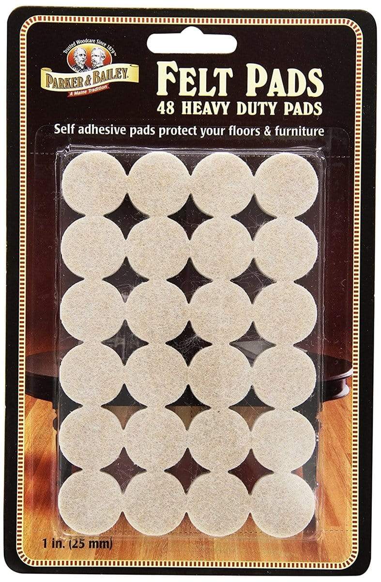Parker & Bailey Heavy Duty Felt Furniture Pads - 48 Ct.