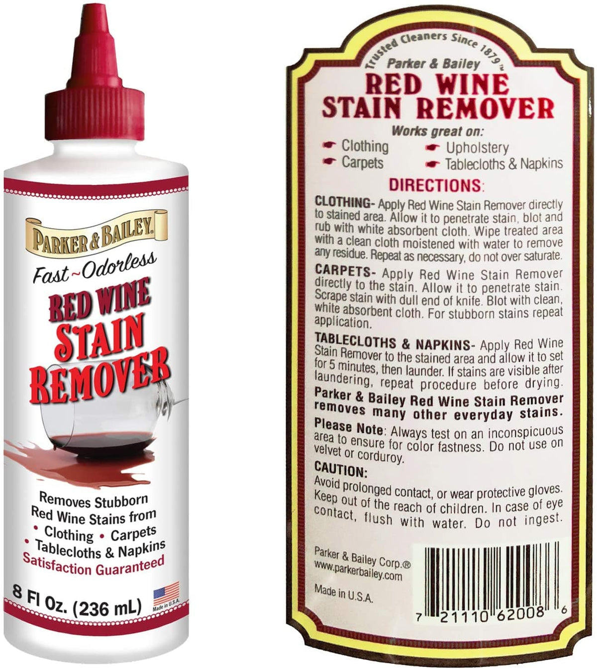 Red Wine Stain Remover - 8 oz