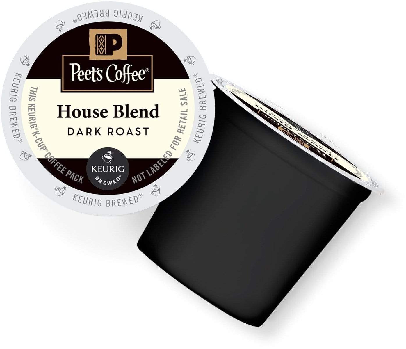 Peet's Coffee Coffee Peet's Coffee House Blend K-Cup Coffee - 22 Count Box