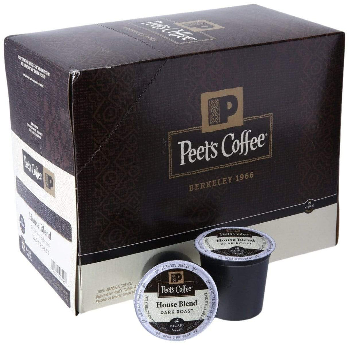 Peet&#39;s Coffee Coffee Peet&#39;s Coffee House Blend K-Cup Coffee - 22 Count Box